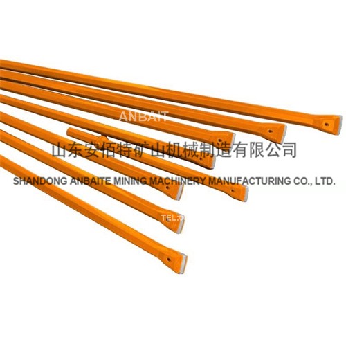 Integral drill rods